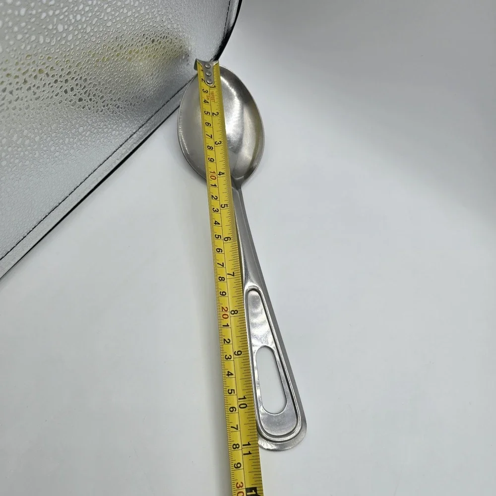 Vintage Ekco Stainless Serving Spoon China 11 1/4